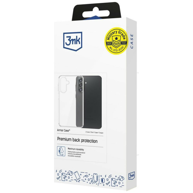 Etui na smartfona 3MK Armor Case Samsung Galaxy A27 5G, przezroczyste
