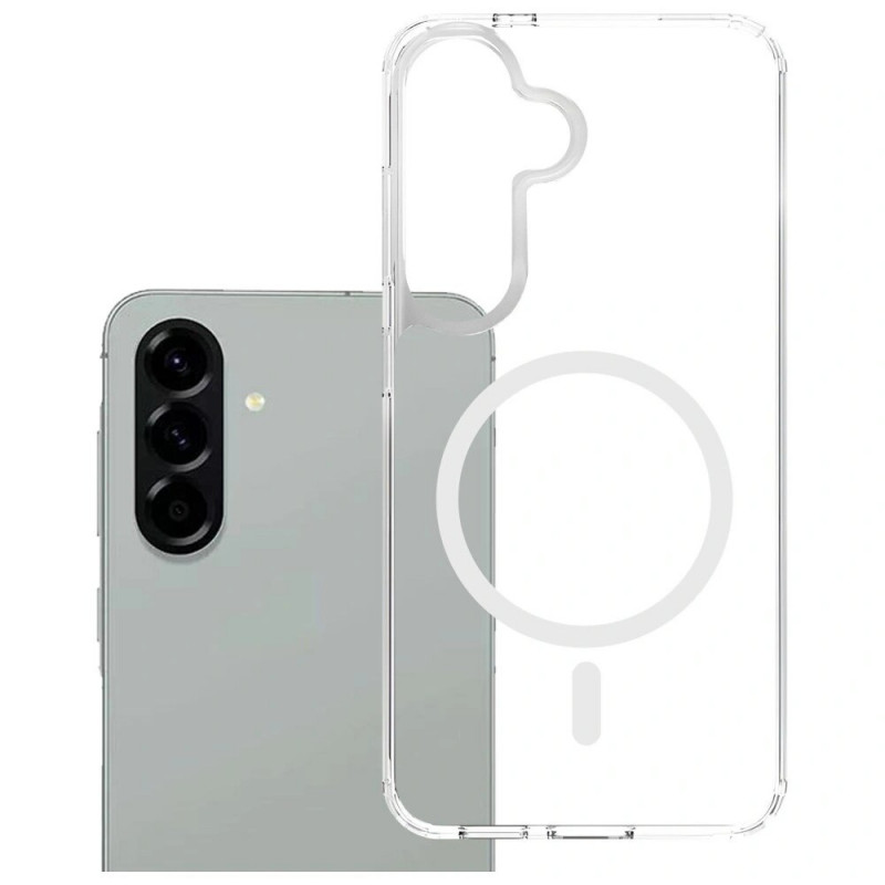 Etui na smartfona 3MK Armor MagCase Samsung Galaxy A57, przezroczyste