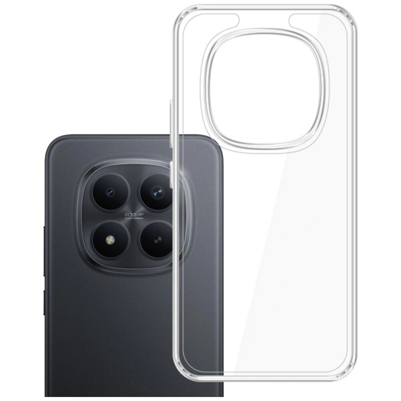 Etui 3MK Armor Case do Xiaomi Redmi Note 15 Pro+ 5G, przezroczyste