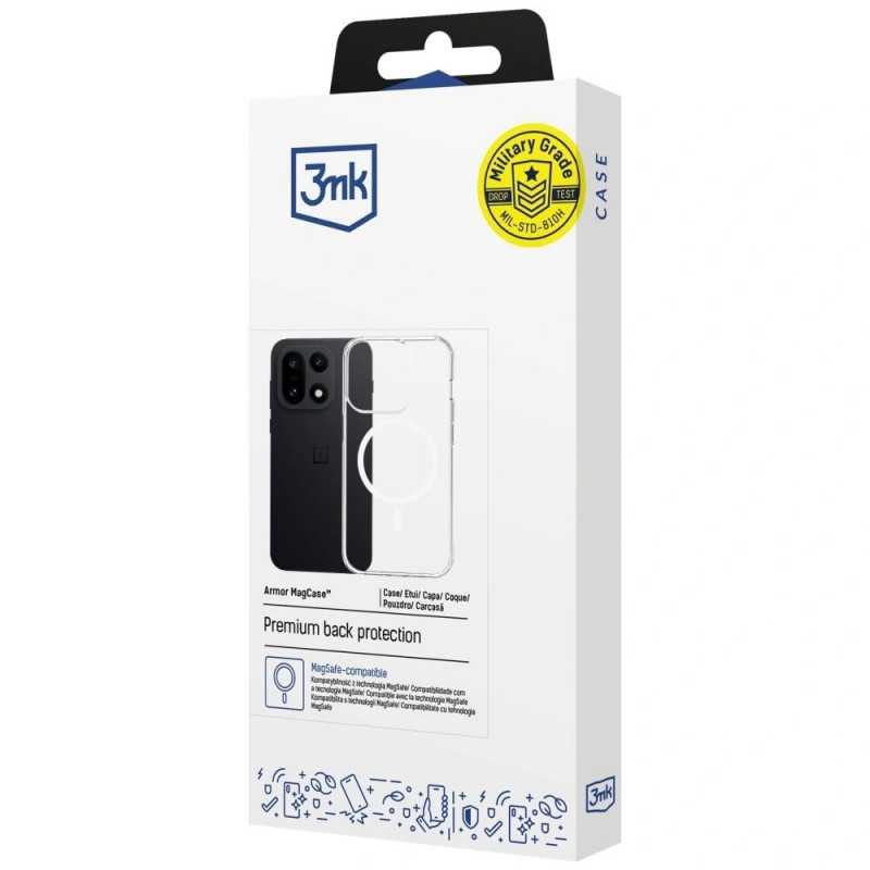 3MK Armor MagCase do OnePlus 15 5G, przezroczysty
