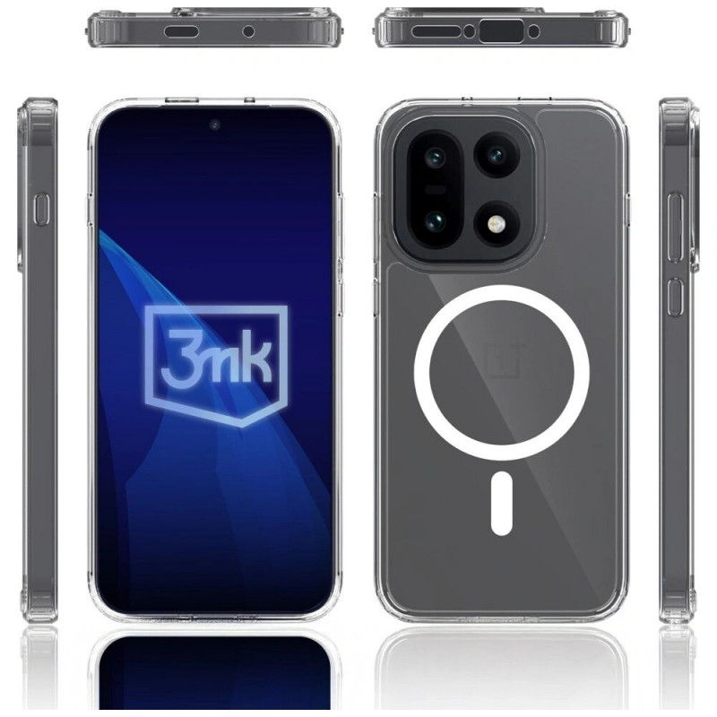 3MK Armor MagCase do OnePlus 15 5G, przezroczysty