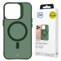 3MK Smoke MagCase do Apple iPhone 16 Pro Max, zielony