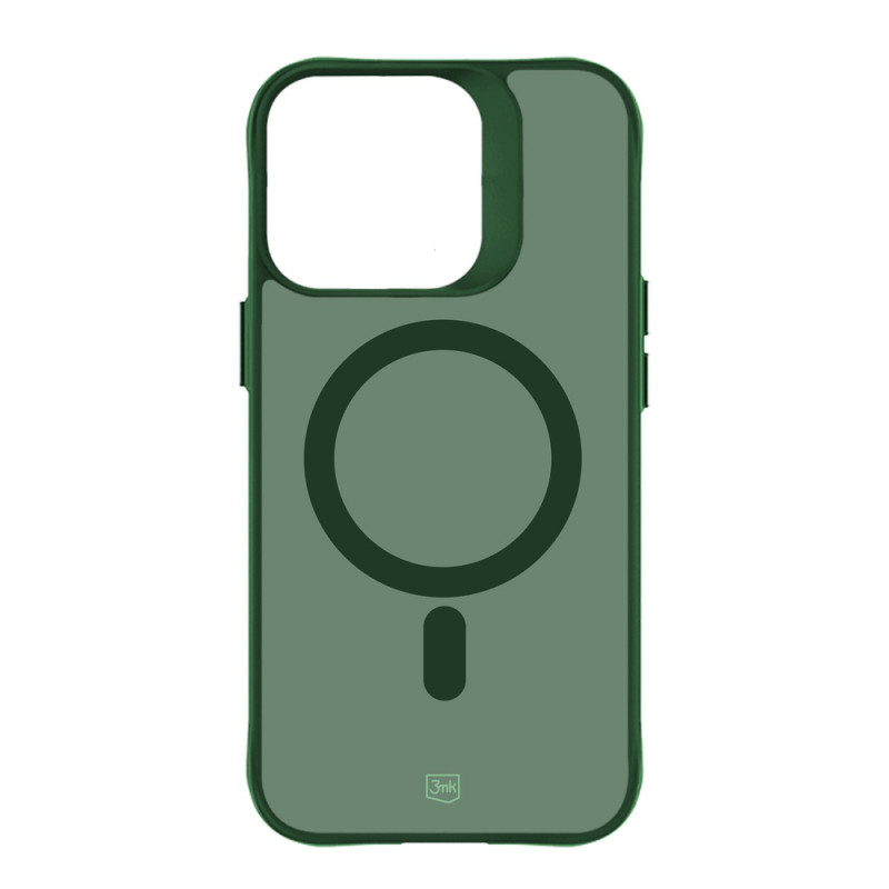 3MK Smoke MagCase do Apple iPhone 16 Pro Max, zielony