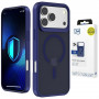 3MK Smoke MagCase do Apple iPhone 17 Pro, niebieski
