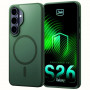 3MK Smoke MagCase do Samsung Galaxy S26+, zielony