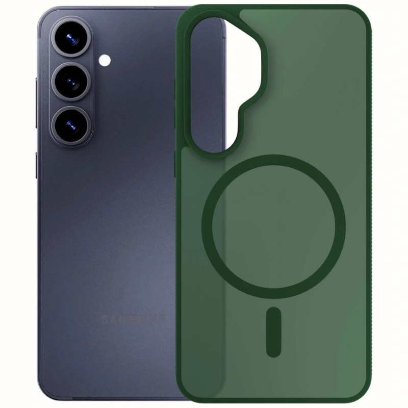3MK Smoke MagCase do Samsung Galaxy S26+, zielony