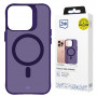3MK Smoke MagCase do Apple iPhone 16 Pro Max, fioletowy