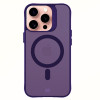 3MK Smoke MagCase do Apple iPhone 16 Pro Max, fioletowy
