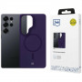 3MK Smoke MagCase do Samsung Galaxy S25 Ultra, fioletowy