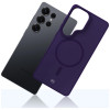 3MK Smoke MagCase do Samsung Galaxy S25 Ultra, fioletowy