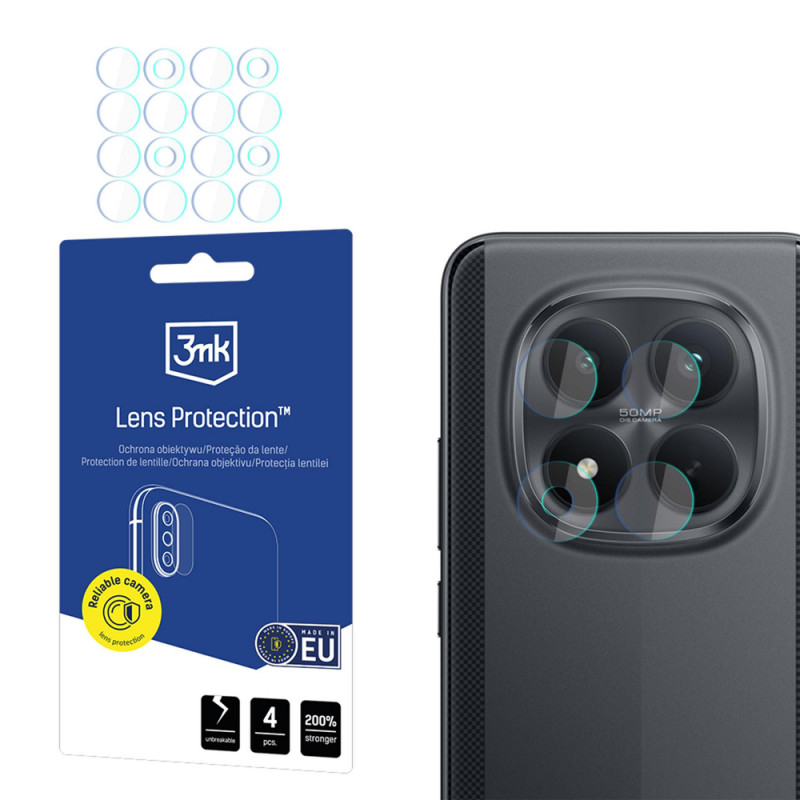 Szkło ochronne na aparat 3MK Lens Protection Xiaomi Poco M8 Pro 5G (4 szt.)