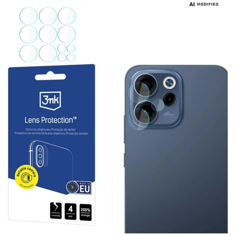 3MK Lens Protection (4 szt.) do Oppo Reno 15 F 5G / Reno 15 FS 5G (CPH2801)