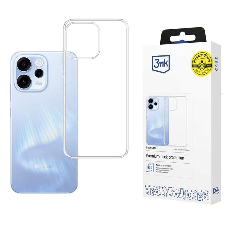 3MK Clear Case do Oppo Reno 15 5G (CPH2825), przezroczyste