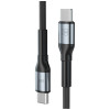 Kabel 3MK Hyper Cable N-SERIES USB-C do USB-C, 3 m, 100 W, czarny
