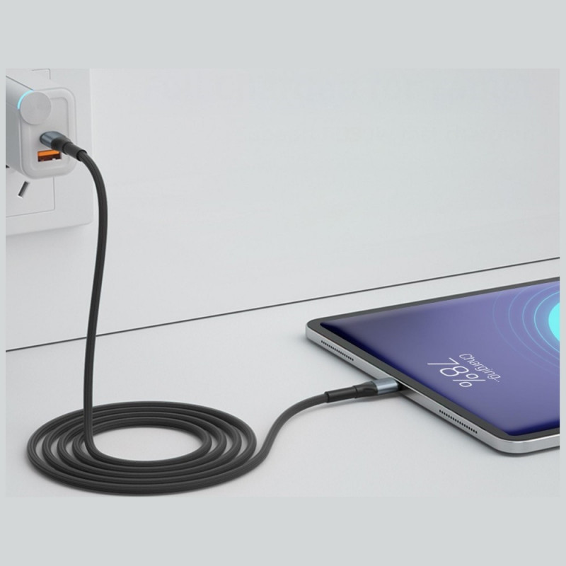 Kabel 3MK Hyper Cable N-SERIES USB-C do USB-C, 3 m, 100 W, czarny
