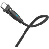 Kabel 3MK Hyper Cable N-SERIES USB-C do USB-C z obrotową końcówką 180°, 1 m, 100 W, czarny