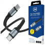 Kabel 3MK Hyper Cable N-SERIES USB-C do USB-C, 1 m, 240 W, czarny