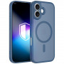Etui 3MK Misty MagCase do Apple iPhone 16, niebieskie