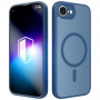 Etui 3MK Misty MagCase do Apple iPhone 16e / iPhone 17e, niebieskie