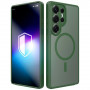 3MK Misty MagCase etui magnetyczne do Samsung Galaxy S25 Ultra, zielone