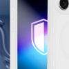 Etui na smartfona 3MK Misty MagCase Apple iPhone 15 Pro, kompatybilne z MagSafe, białe