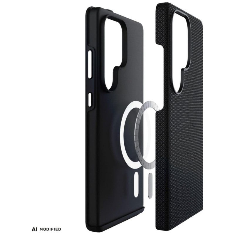 Etui 3MK Fortis MagCase do Samsung Galaxy S24 Ultra, czarne