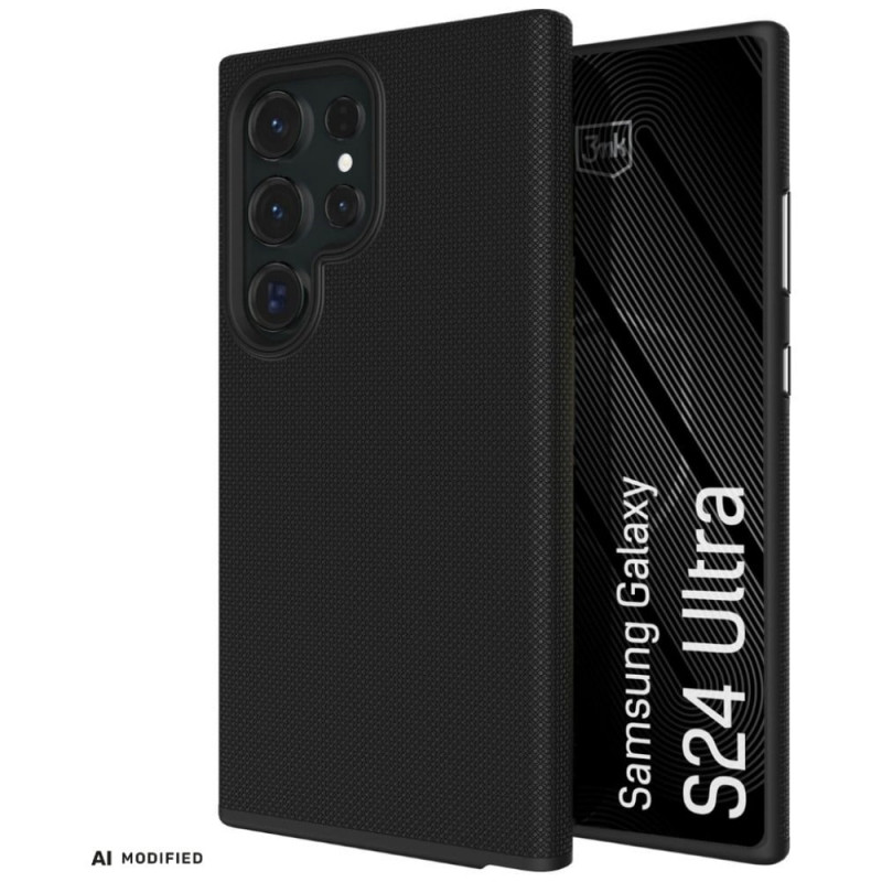 Etui 3MK Fortis MagCase do Samsung Galaxy S24 Ultra, czarne