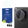 Szkło hybrydowe na obiektyw aparatu 3MK Lens Protection Oppo Find X9 Ultra (4 szt.)