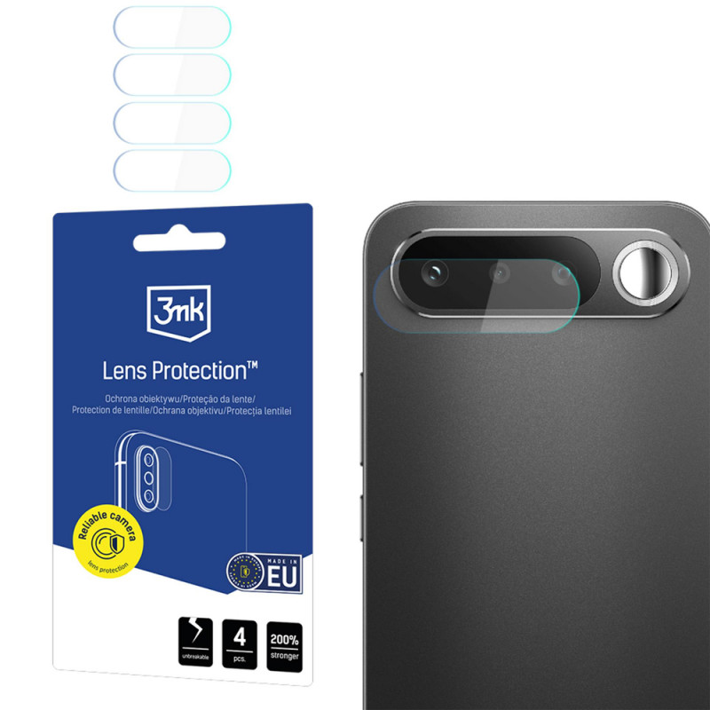 Szkło hybrydowe na obiektyw aparatu 3MK Lens Protection Realme 16 5G (4 szt.)