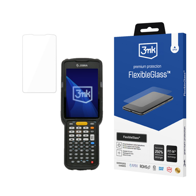 3MK FlexibleGlass hybrydowe szkło ochronne na ekran do Zebra MC3300