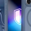 Etui na telefon 3MK Misty MagCase Apple iPhone 17 Pro / 18 Pro, niebieskie