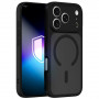 Etui na telefon 3MK Misty MagCase Apple iPhone 17 Pro Max / 18 Pro Max, czarne