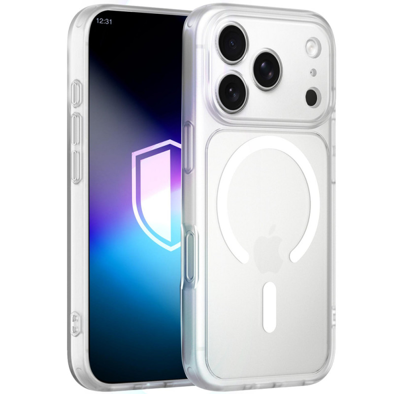 Etui na telefon 3MK Misty MagCase Apple iPhone 17 Pro Max / 18 Pro Max, białe