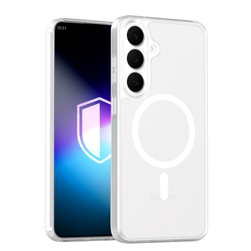 Etui na telefon 3MK Misty MagCase Samsung Galaxy S26 FE, białe
