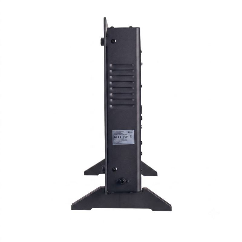 Extralink inteligentny grzejnik panelowy szklany LPL-23A-BL, 2000 W, WiFi, czarny
