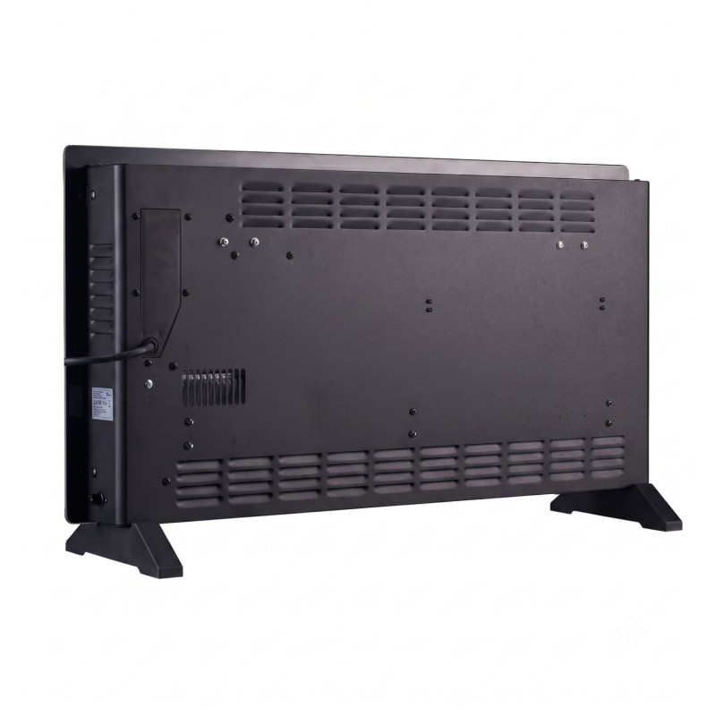 Extralink inteligentny grzejnik panelowy szklany LPL-23A-BL, 2000 W, WiFi, czarny