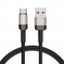 Tech-Protect UltraBoost Evo kabel USB-A / USB-C 100W 5A 100cm Titanium