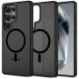 Etui Tech-Protect Magmat MagSafe do Samsung Galaxy S25 Ultra, matowe czarne
