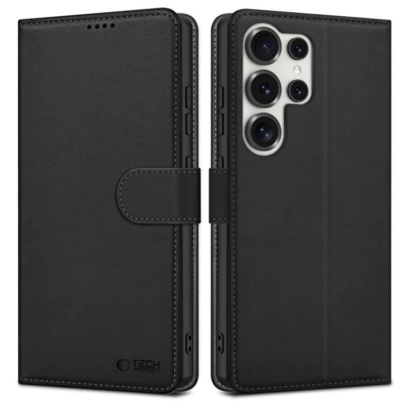 Etui portfel Tech-Protect Wallet Samsung Galaxy S25 Ultra, czarny