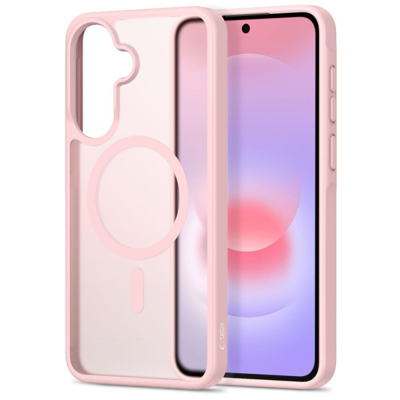 Tech-Protect Magmat MagSafe etui na Samsung Galaxy A36 / A56 / A37 5G, matowy róż
