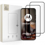 Tech-Protect Glass Fit+ Motorola Moto G67 / G77 szkło hartowane, czarny (2 szt.)