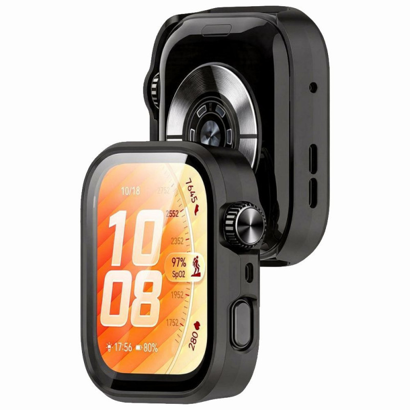 Etui Tech-Protect Defense do Huawei Watch Fit 5 Pro, czarne