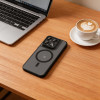 Etui MagSafe Tech-Protect Magmat dla Motorola Edge 70 Pro 5G, matowy czarny