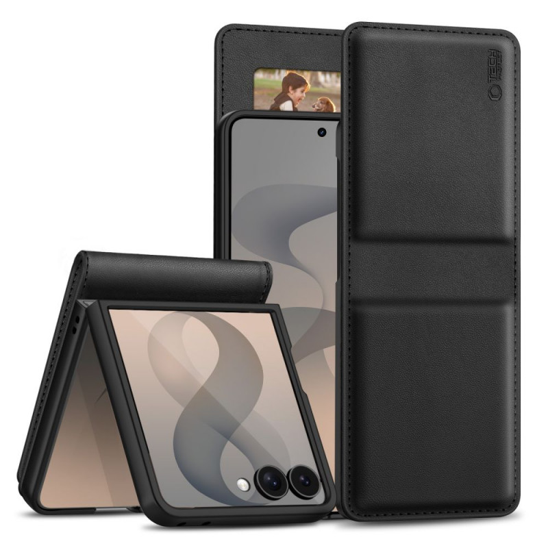 Etui portfel Tech-Protect do Samsung Galaxy Z Flip 8, czarny