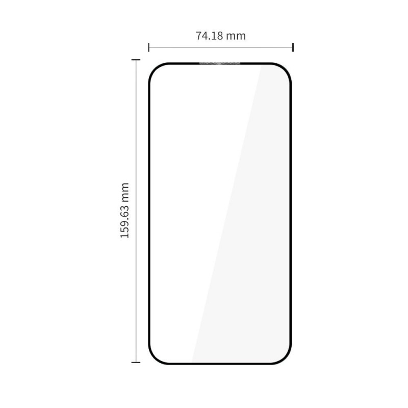 Tech-Protect Glass Fit+ szkło hartowane do OnePlus Nord 6 (2 szt.), czarny