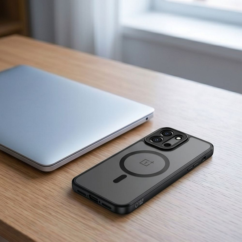 Etui MagSafe Tech-Protect Magmat dla OnePlus Nord 6, matowy czarny