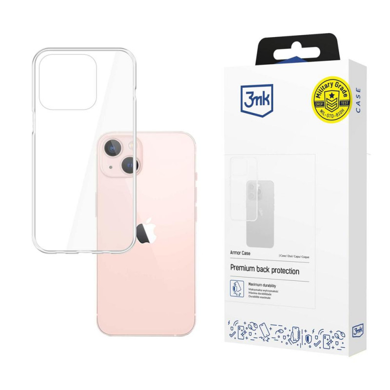 Etui na telefon 3MK Armor Case Apple iPhone 14, przezroczyste