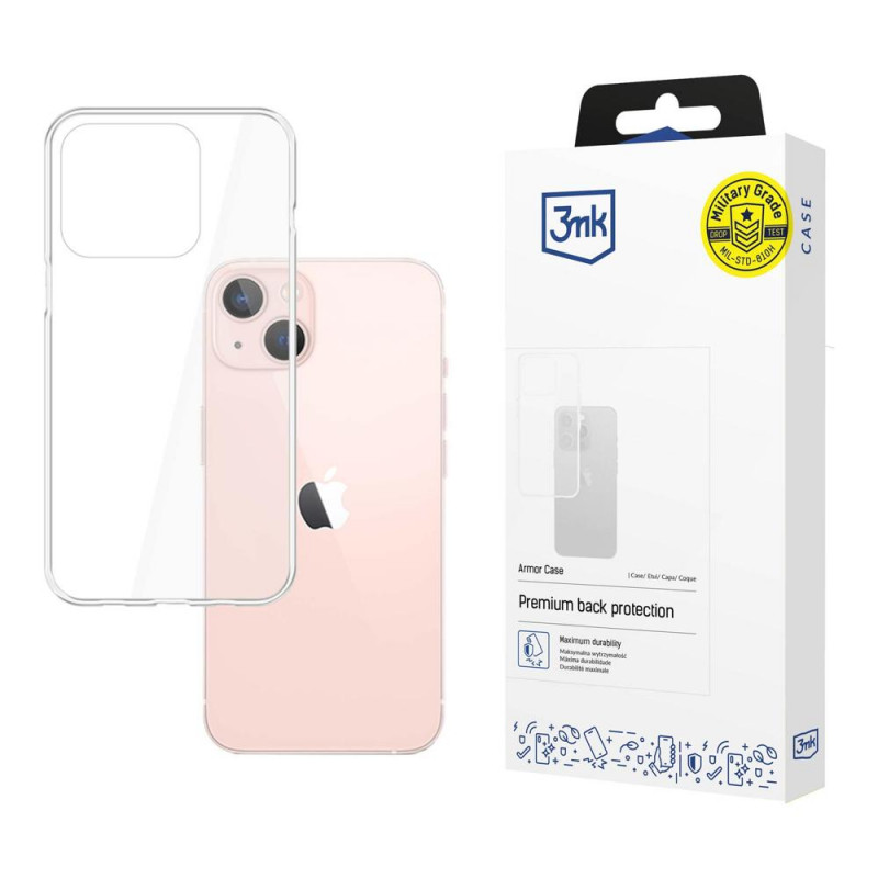 Etui 3MK Armor Case do Apple iPhone 14 Plus / 15 Plus, przezroczyste