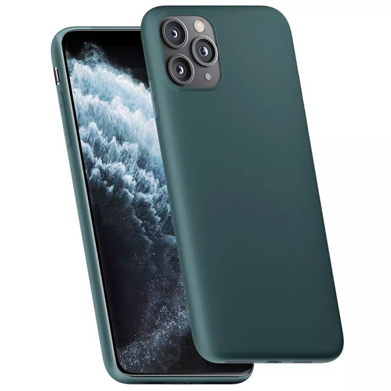 3MK Matt Case do Apple iPhone 14 Plus / 15 Plus, ciemnozielony