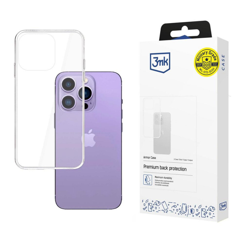 Etui 3MK Armor Case 3MK4014 do Apple iPhone 14 Pro Max, przezroczyste
